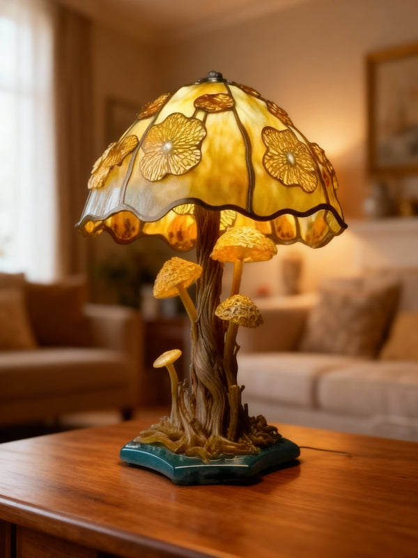 SHROOMGLOW | Lampă de noapte artizanală în formă de ciupercă
